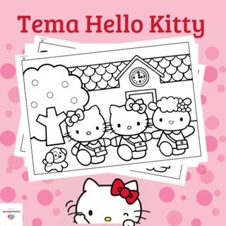 Sanrio Coloring Book - Buku Anak Mewarnai Gambar Seri SANRIO