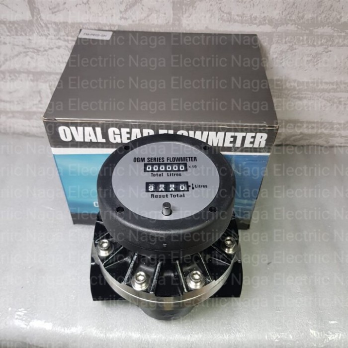 Jual Pengukur Flowmeter Ogm 2 Inch Reset Oval Gear Minyak Solar Dn50 ...