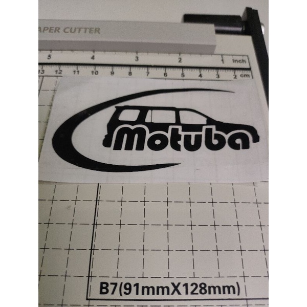 Jual STICKER CUTTING MOTUBA 1 | Shopee Indonesia