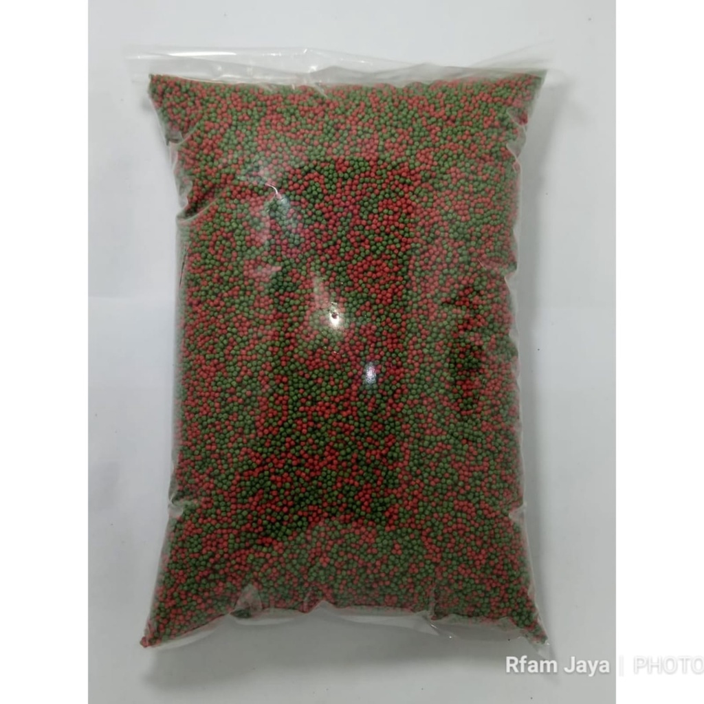 Jual Pakan Koi Gram Size Mm Campur Hijau Merah Pk Koi Sakura