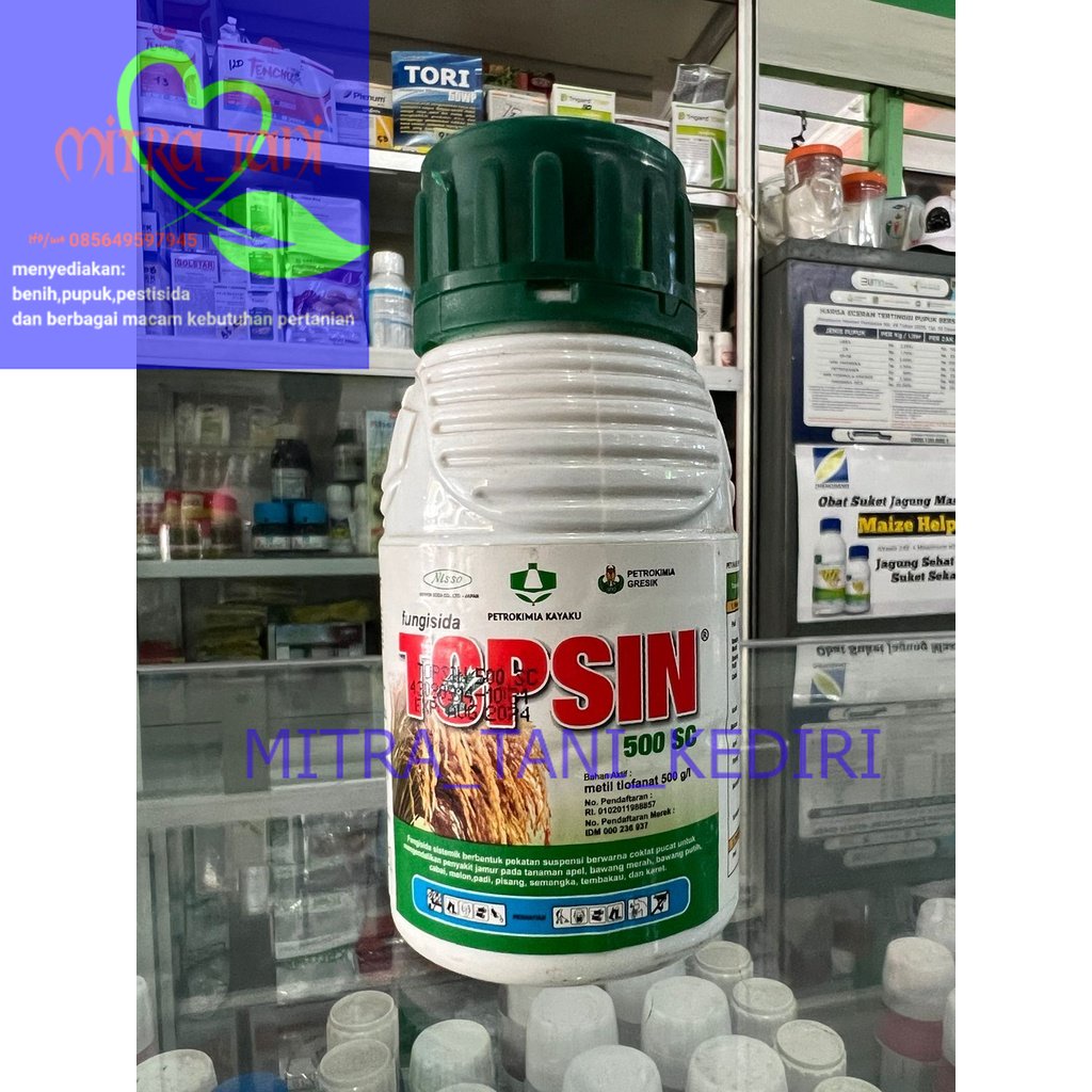 Jual Fungisida Sistemik Metil Tiofanat TOPSIN 500 SC Isi 200ml Dari