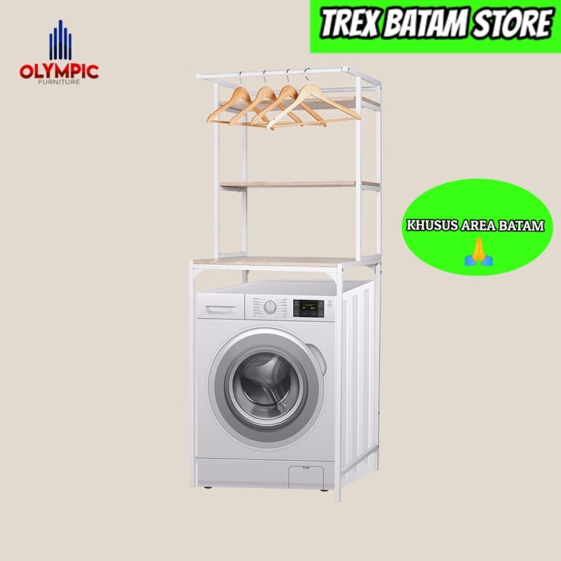 Jual OLYMPIC RMC SIMPSONS RAK BAJU MESIN CUCI RAK LAUNDRY (BATAM ...