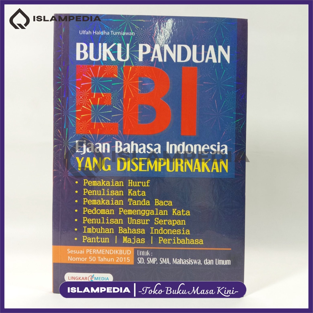 Jual Buku Panduan Ebi Ejaan Bahasa Indonesia Yang Disempurnakan ...