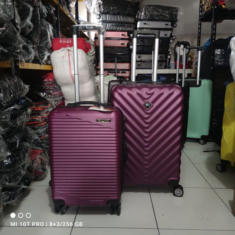 Koper polo 20 inch original Tas pakain roda 360° koper polo