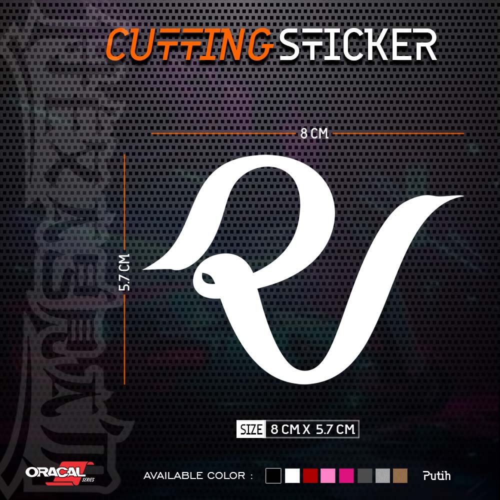 Jual Cutting Sticker K-Pop Red Velvet Logo | Stiker Cutting K-pop Red ...