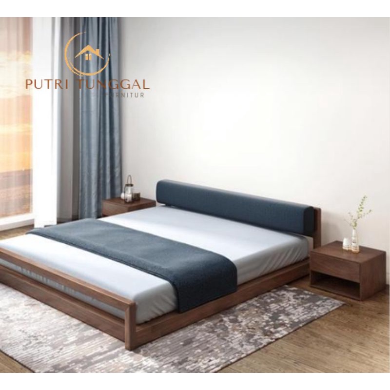 Jual Putri Tunggal Furniture Tempat Tidur Minimalis Dipan lantai ...