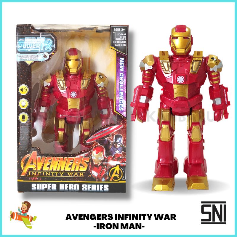 Jual Robot Avengers/Robot Captain America/Robot Iron Man/Robot Thanos ...