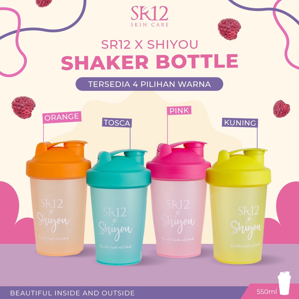 Jual Shaker Bottle SR12 - Botol Shaker 550ML - Botol Tumbler | Shopee ...