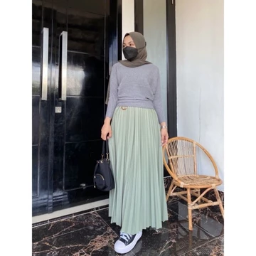 Rok Plisket Rok Plisket Premium Rok Rania Plisket Premium Rok Plisket Ring Import By Rania