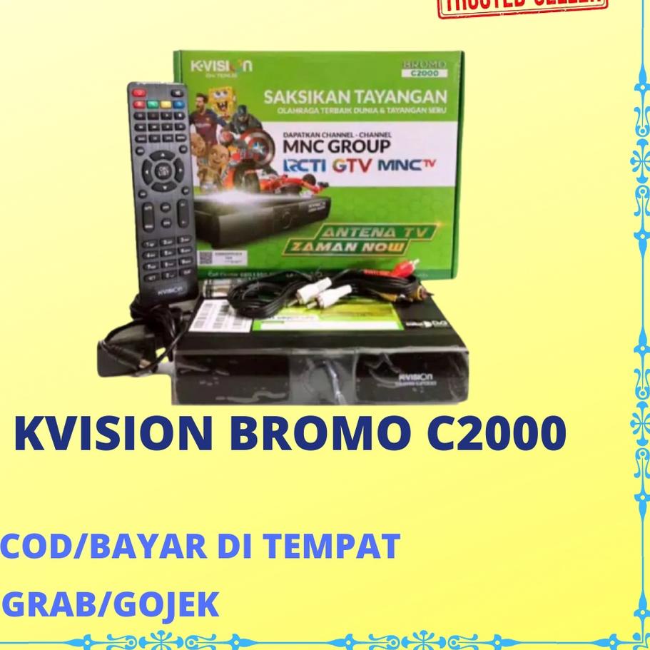 Jual SALE!!K VISION RECEIVER PARABOLA BROMO C2000SQ3 Shopee Indonesia
