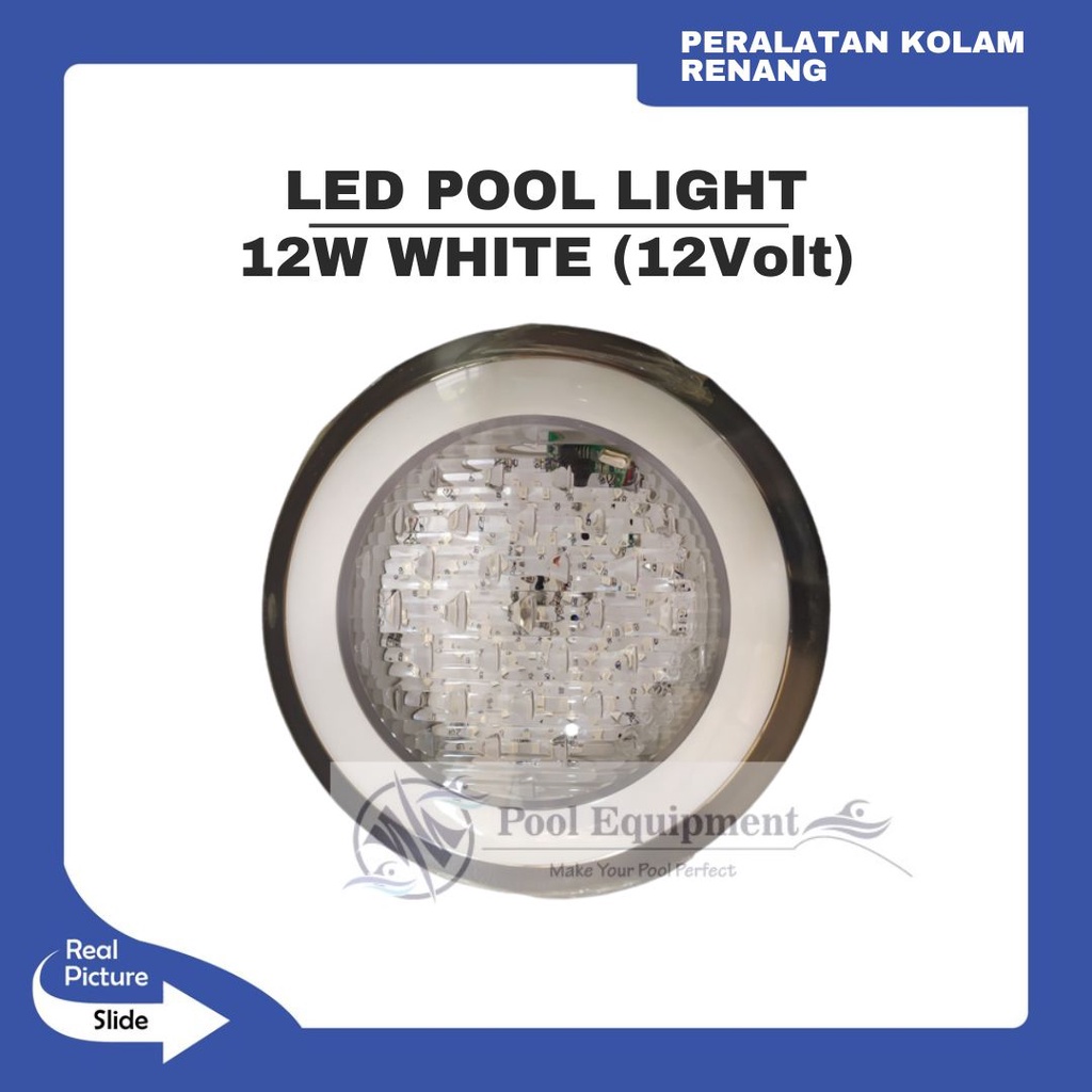 Jual Lampu LED Kolam Renang 12W-12V White | Shopee Indonesia