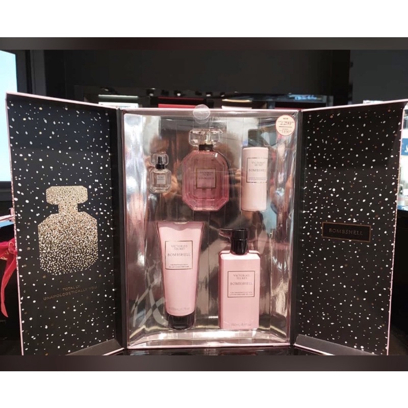 Jual PROMO GIFT BOX SET VICTORIA SECRET 5 in 1 | Shopee Indonesia