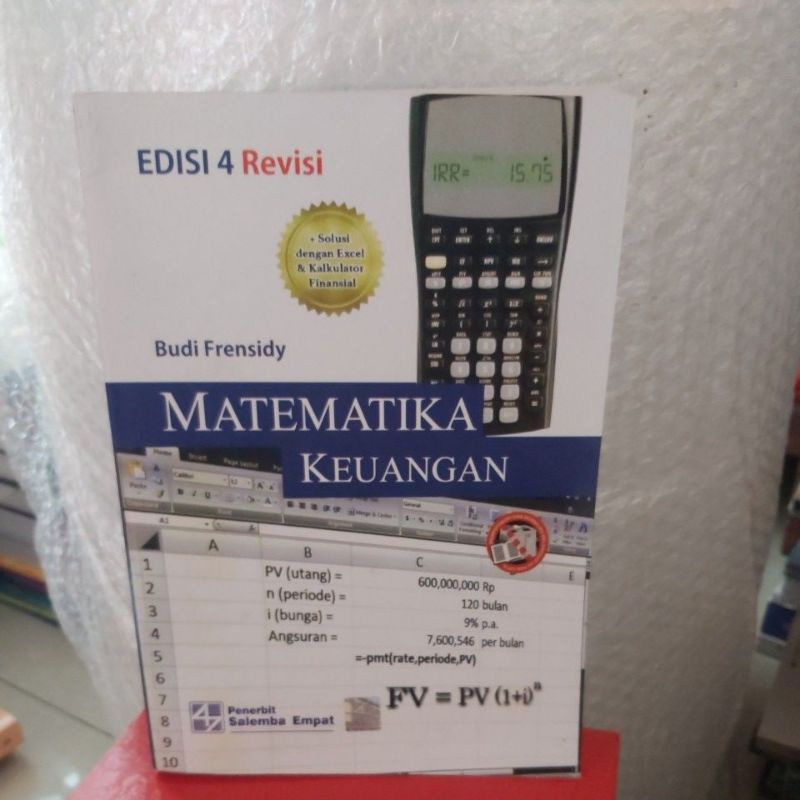 Jual MATEMATIKA KEUANGAN | EDISI 4 REVISI | Shopee Indonesia