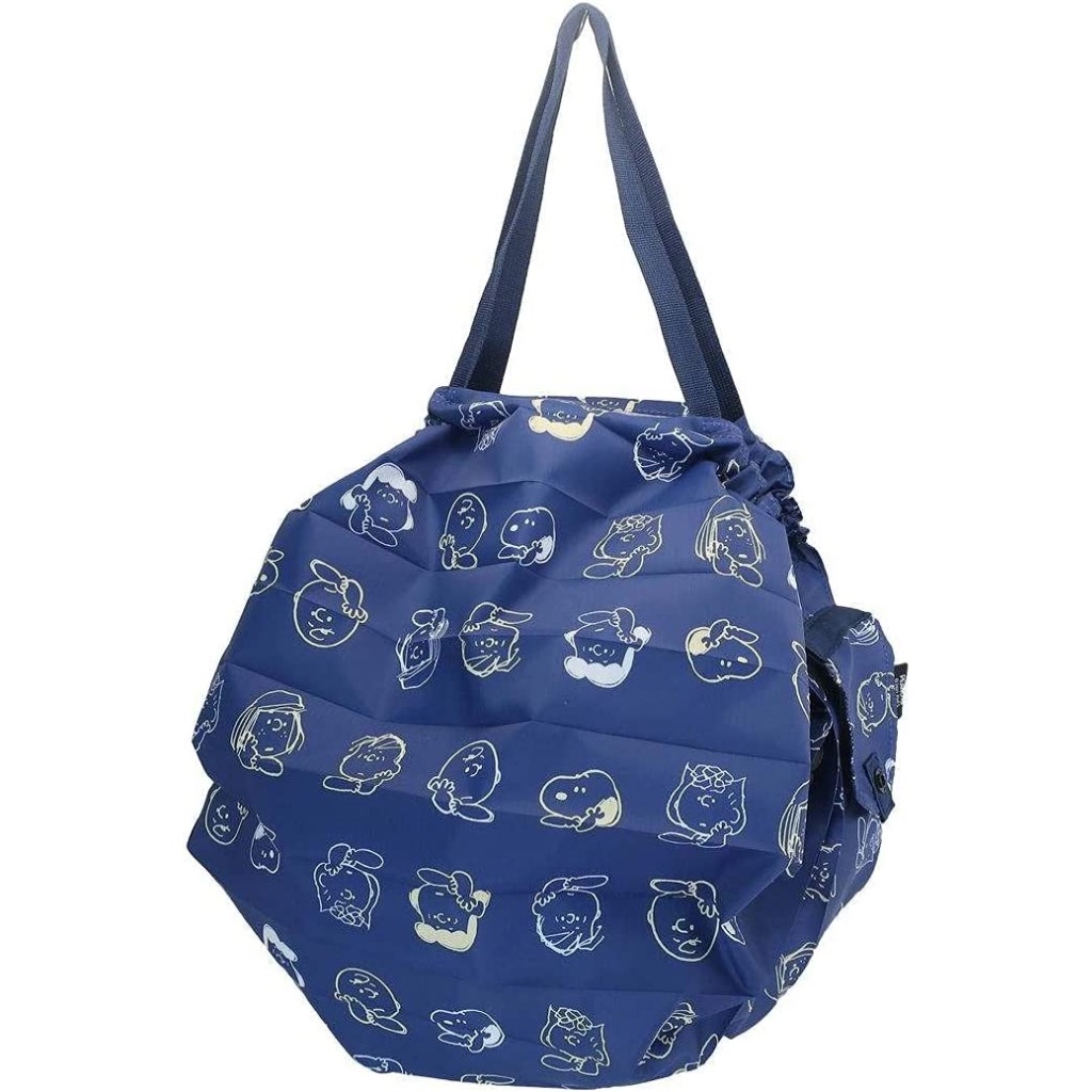 Jual Marimo Craft Peanuts Snoopy Shupatto Bag M Navy | Shopee Indonesia