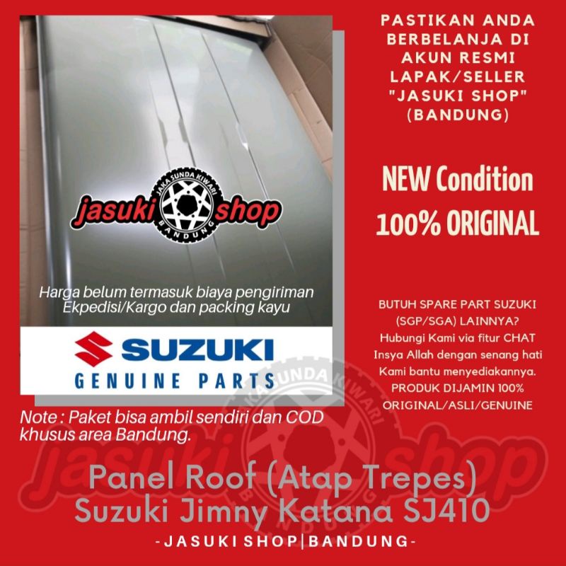 Jual Panel Roof Atap Trepes Suzuki Jimny Katana SJ410 Asli Ori Original