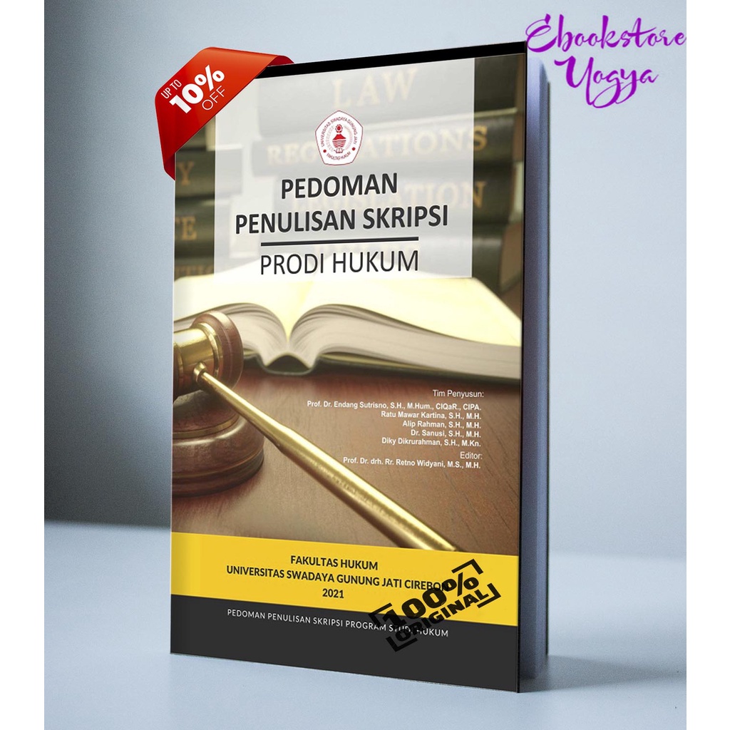 Jual Buku Pedoman Penulisan Skripsi Prodi Hukum | Shopee Indonesia