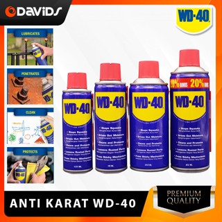 Jual WD 40 Cairan Pelumas Anti Karat Semprot 191ml 333ml | Shopee Indonesia