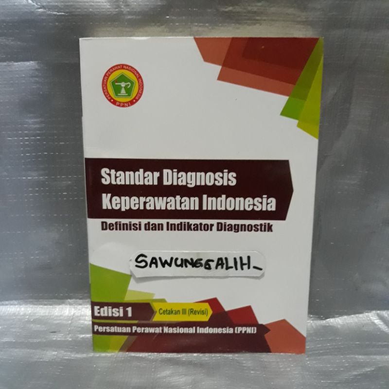 Jual Buku Sdki Standar Diagnosis Keperawatan Indonesia Shopee