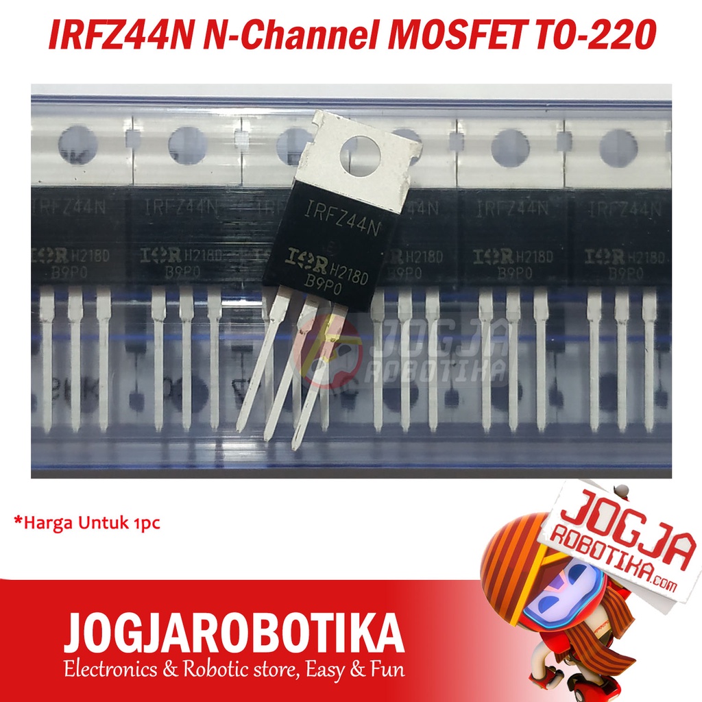 3 Piezas Irfz44n Irfz44 Transistor Mosfet Canal N. To-220 | Meses Sin Interés - Foto 12