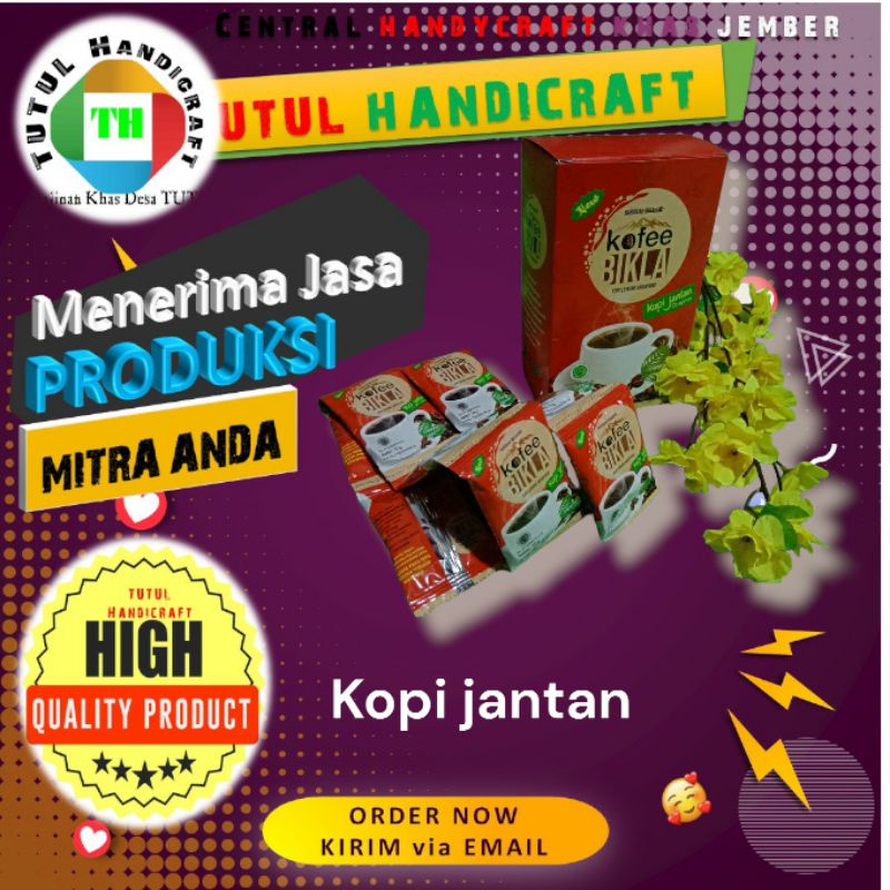 Jual Kopi Bikla Kopi Jantan Kopi Pilihan Box 20 Sachet Shopee Indonesia