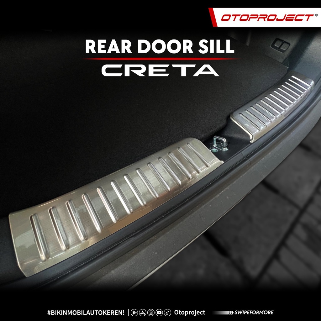 Jual Rear Door Sill Sill Plate Belakang Mobil All New Hyundai Creta