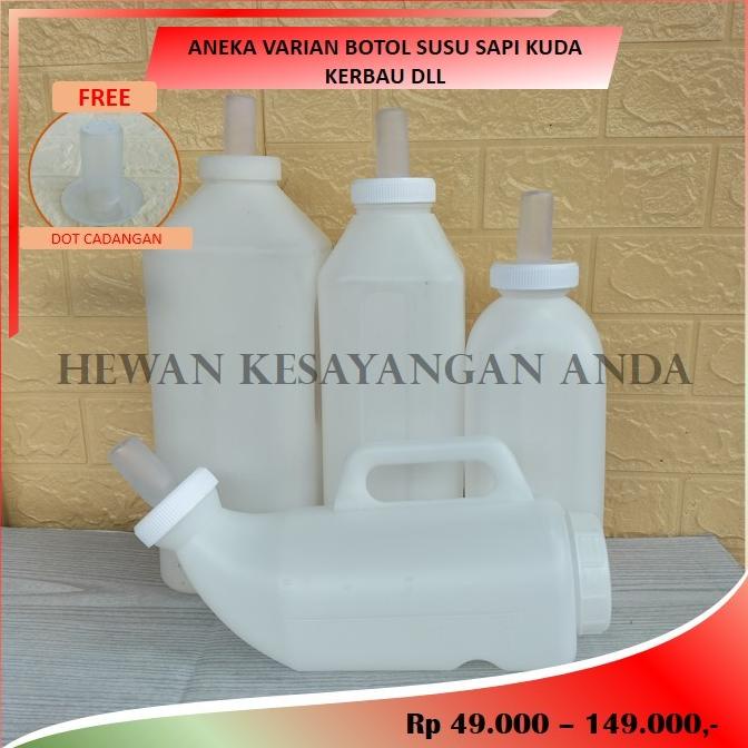 Jual Bisa Cod Botol Susu Pedet Anak Sapi Kuda Kerbau Kapasitas 1 2