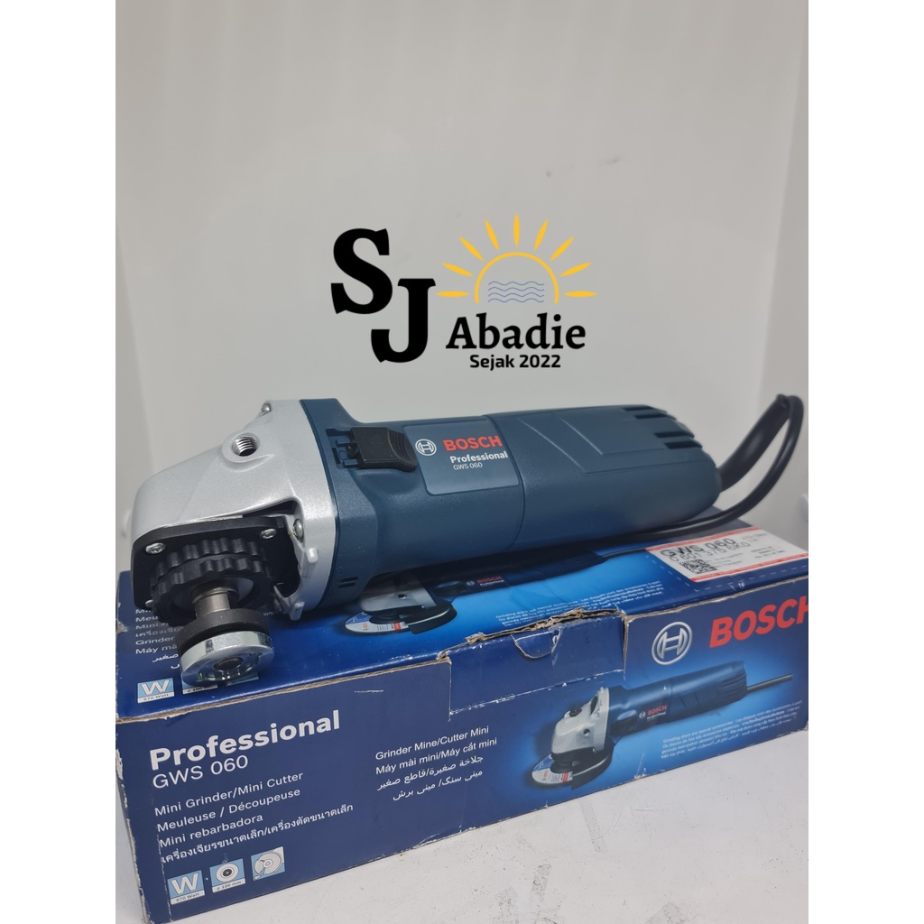 Jual (1 PCS) Mesin Gerinda Tangan Angle Grinder BOSCH GWS 060 | SJ ...