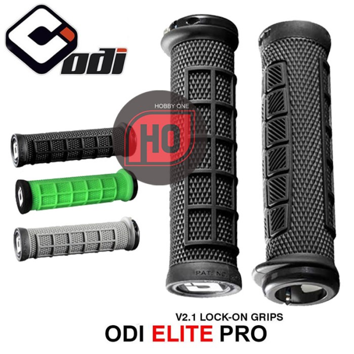 ODI Elite Pro Lock On Grips | Manubrio MTB Enduro DH | Impugnature Mountain Bike