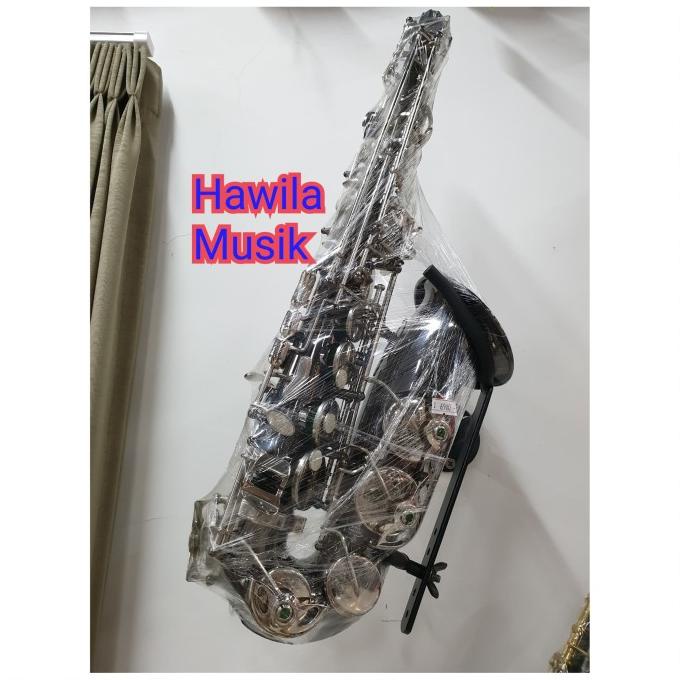 Jual Alto Saxophone Alto Sax ANTONIO Black Silver Original