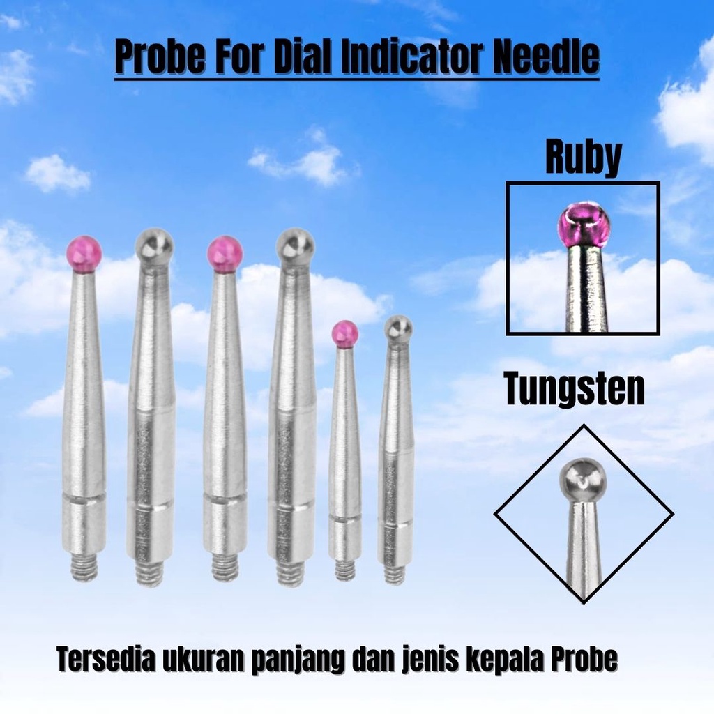 Jual ms7 Probe Jarum dial indikator jarum dial gauge needle indicator