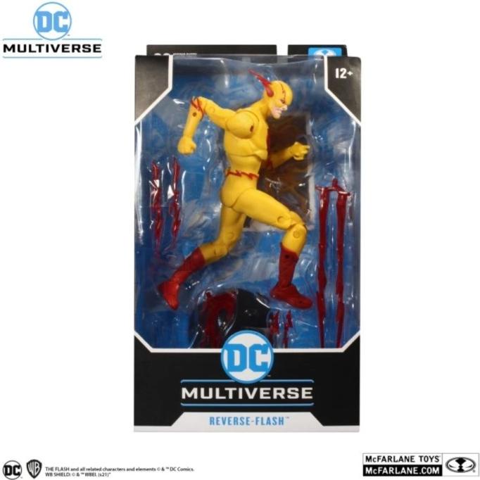 Jual McFarlane Reverse Flash DC Comics Multiverse Todd Design | Shopee ...