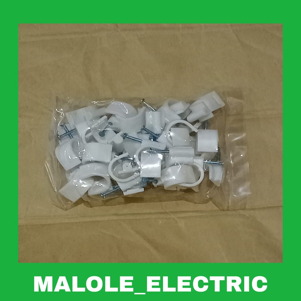 Jual KLEM PIPA, KLEM PARALON 5/8, KLEM BETON, CABLE KLIPS 17 MM EXXORA ...