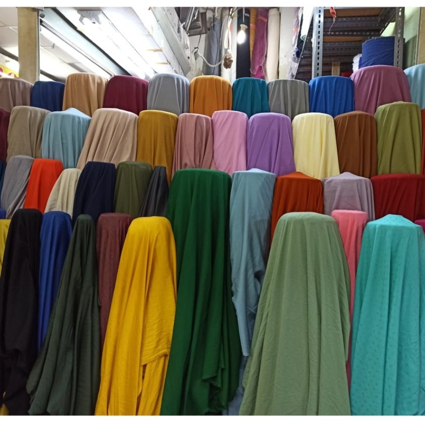 Jual Kain Katun Rayon Viscose Grade A, Per 0,5m | Shopee Indonesia