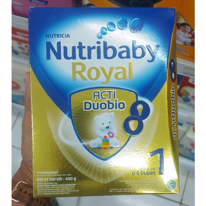 Jual Nutribaby Royal 400 grm Tahap 1 (06 bln) Expire 2025| Kota ...