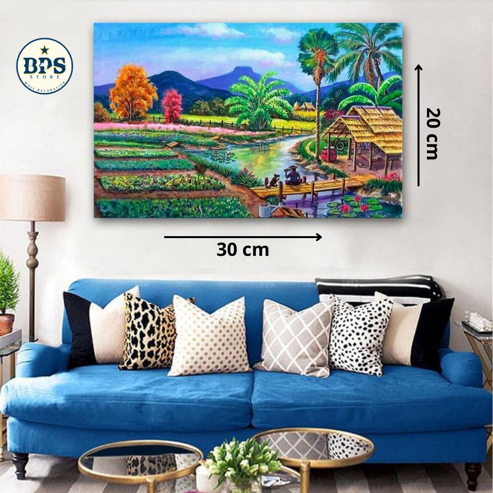 Jual HIASAN DINDING PEMANDANGAN - POSTER KAYU PEMANDANGAN - FOTO ...