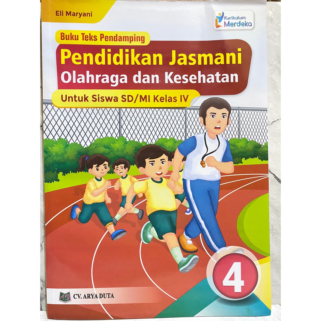 Jual BUKU PJOK PENDIDIKAN JASMANI OLAHRAGA DAN KESEHATAN KELAS 4 SD/MI ...