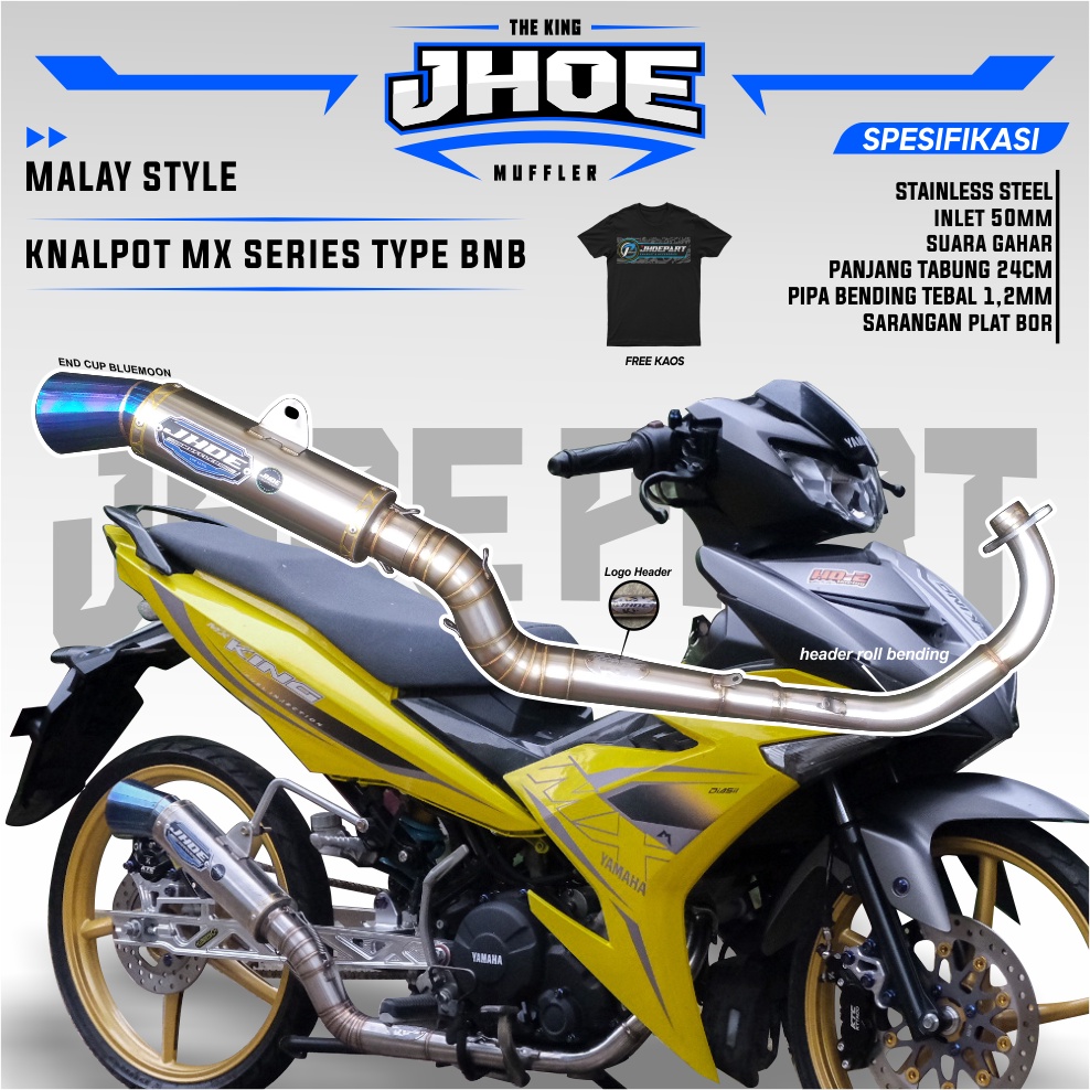 Jual Knalpot Racing MX KING MX NEW MX OLD Malaysia Style By Jhoe ...
