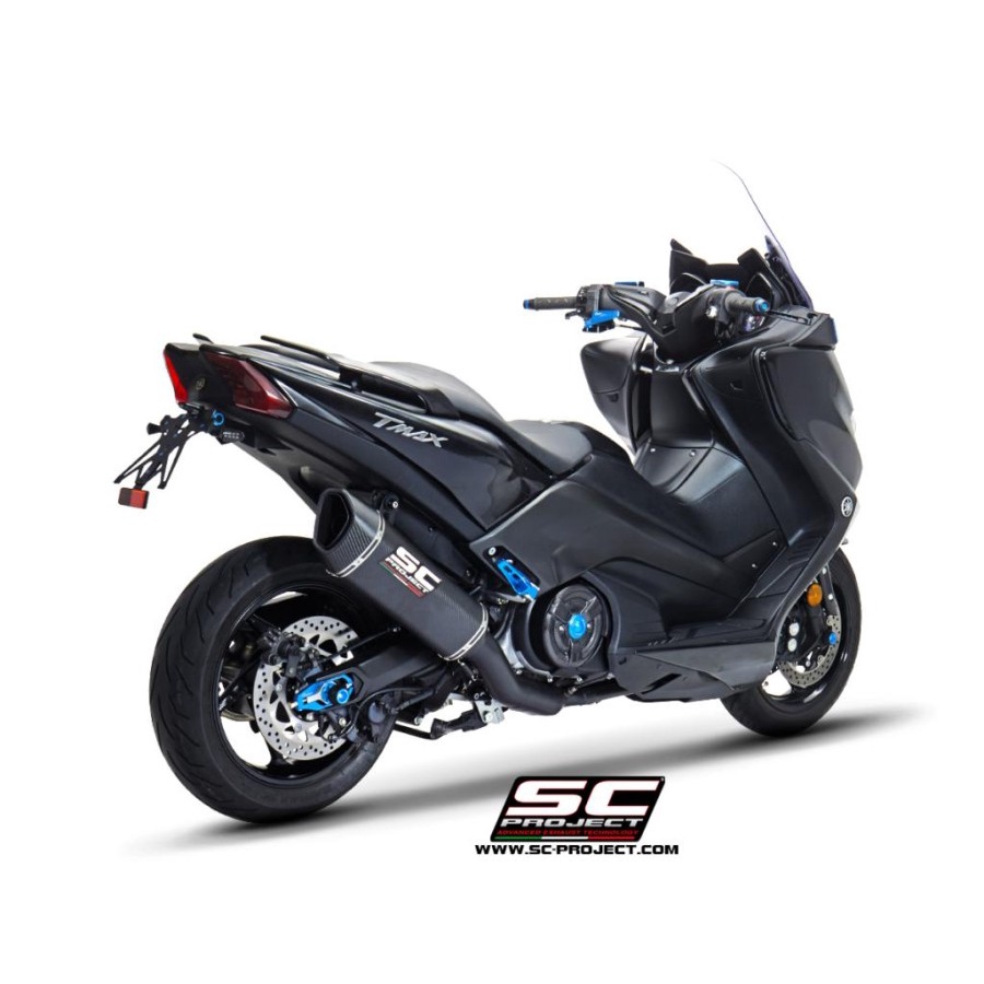 Jual KNALPOT SC PROJECT SC1R CARBON YAMAHA TMAX 530 - FULL STAINLESS ...