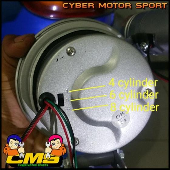Jual Tachometer Racing Rpm Mobil Universal. Tachometer Mobil Racing ...