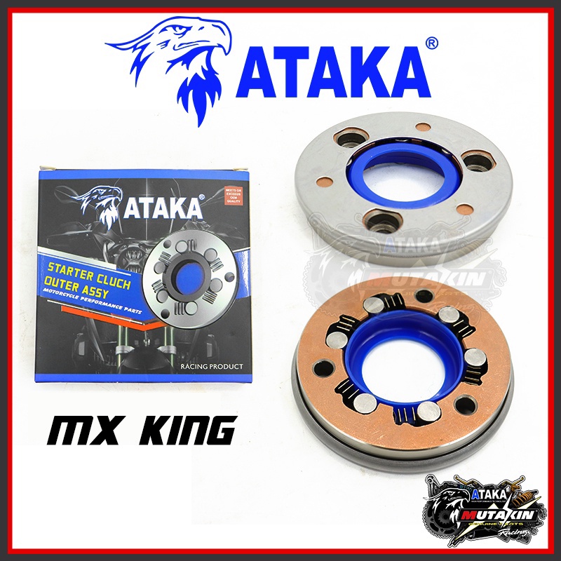Jual ATAKA Racing Stater One Way 6 Bearing Mx King Vixion Mx New Xabre R15 Wr 155 Shopee Indonesia