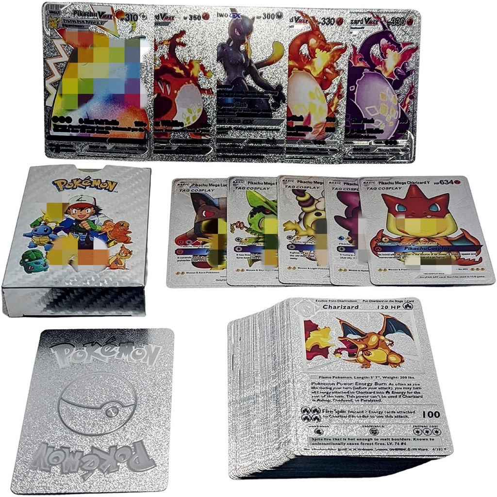 Jual 55 Kartu Pokemon Card Gold Cards V Vmax Pokemon Card Silver Gold New  hadiah Ulang Tahun Hadiah Valentine Pacar Nendoroid Hatsune Miku Lion Dance  Ver Chinese Barongsai NEW MIB | Shopee Indonesia