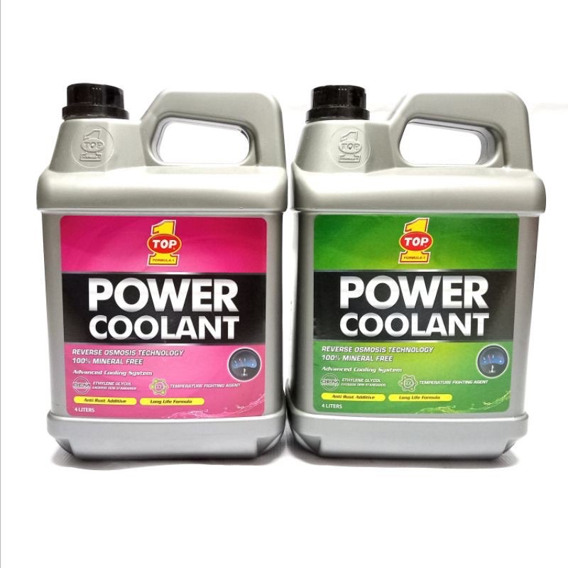 Jual COOLANT TOP 1 POWER COOLANT AIR RADIATOR TOP 1 MOBIL PINK & HIJAU ...