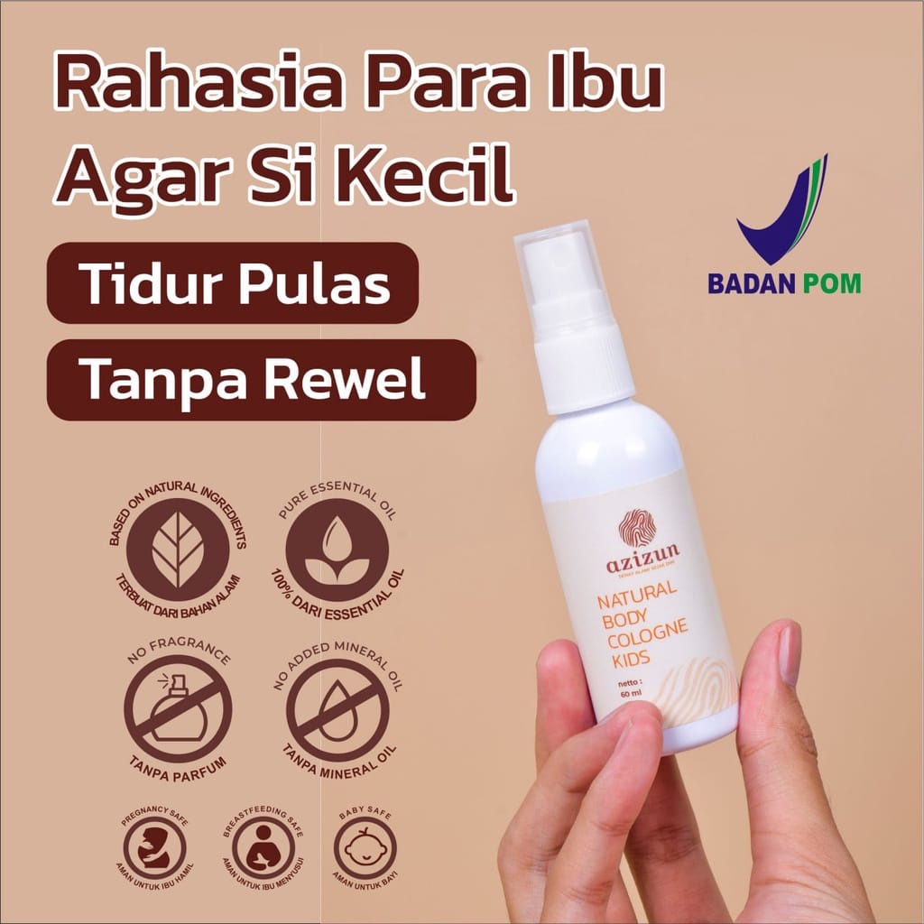 Jual Azizun - Natural Cologne for Baby & kids | Shopee Indonesia