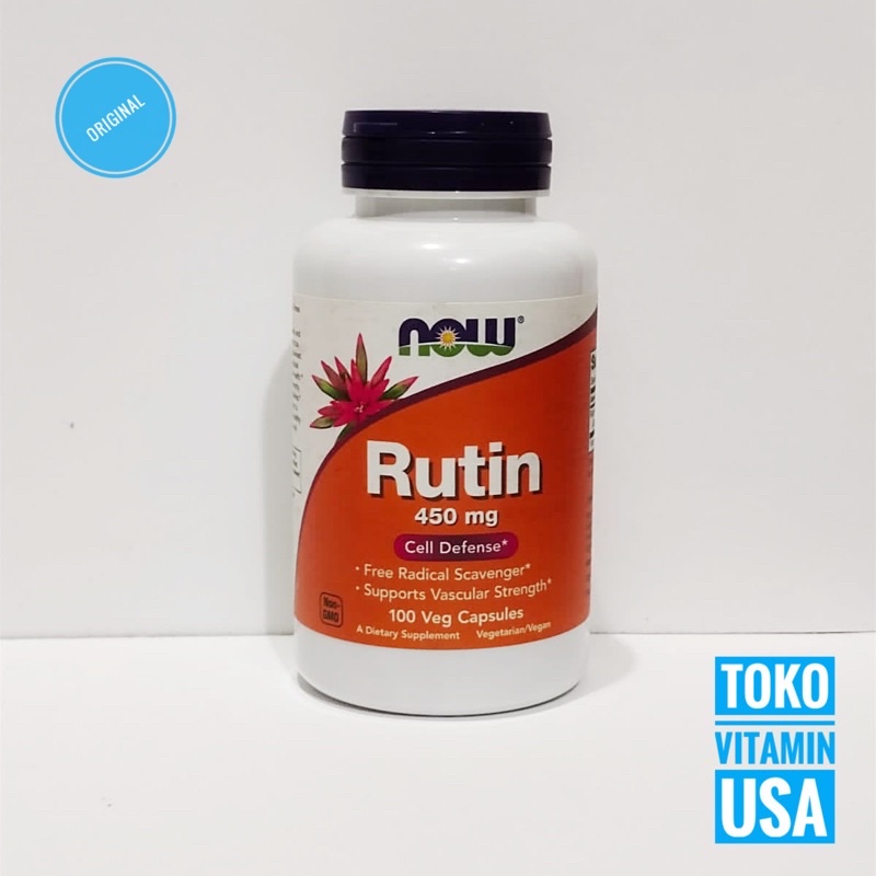 Jual Now Foods Rutin 450 mg isi 100 capsules | Shopee Indonesia