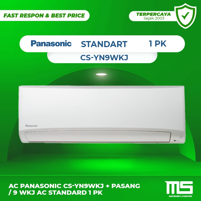 Jual Ac Panasonic Cs Yn9wkj Pasang 9 Wkj Ac Standard 1 Pk Shopee Indonesia 9826