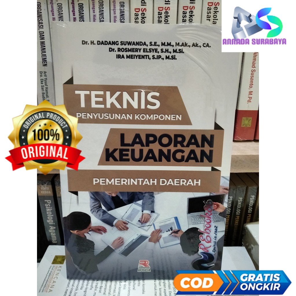 Jual Teknis Penyusunan Komponen Laporan Keuangan Pemerintah Daerah - Dr ...