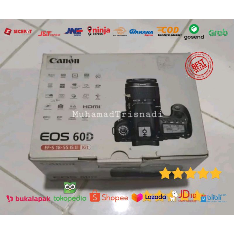Jual Kardus DusBox Dusbuk Box Dus Camera Kamera DSLR Canon Eos 60d ...