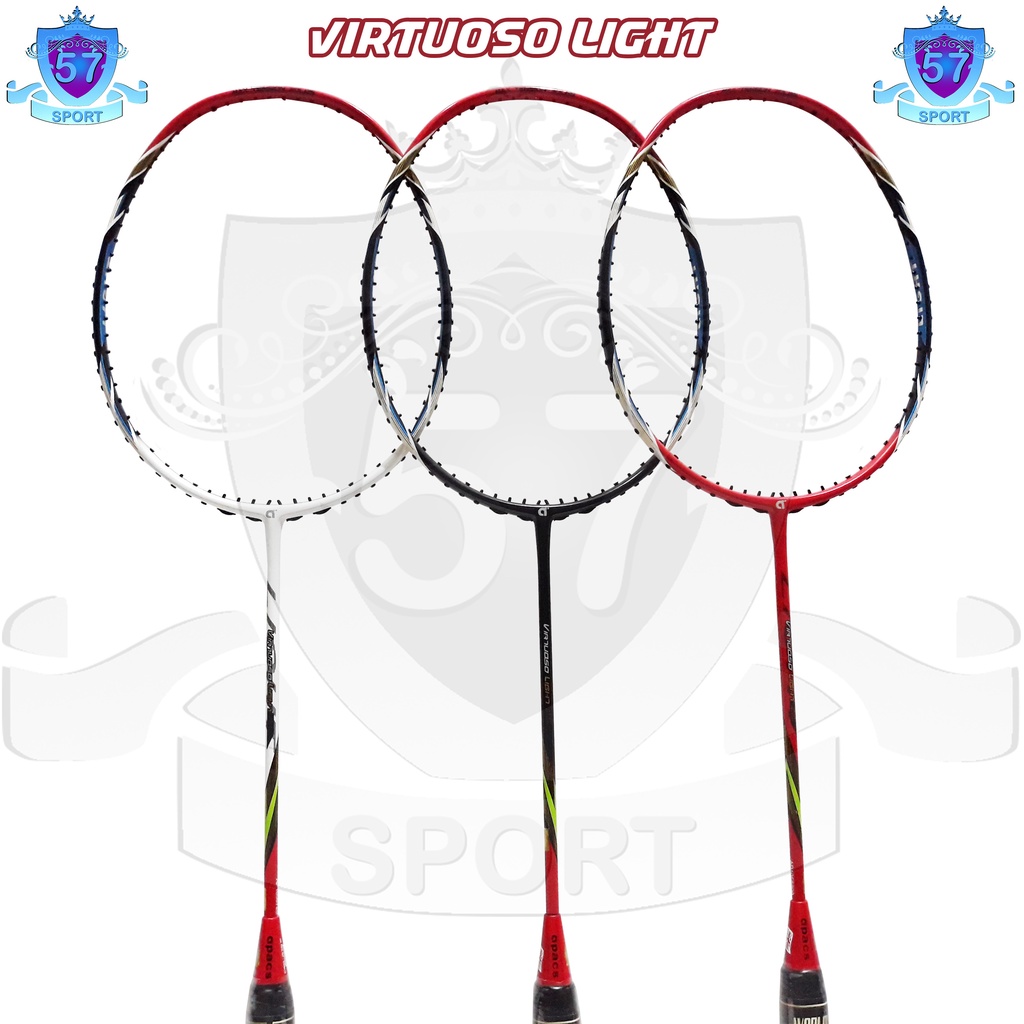 Jual Raket Original Badminton Apacs Virtuoso Light Bonus Senar dan Tas ...