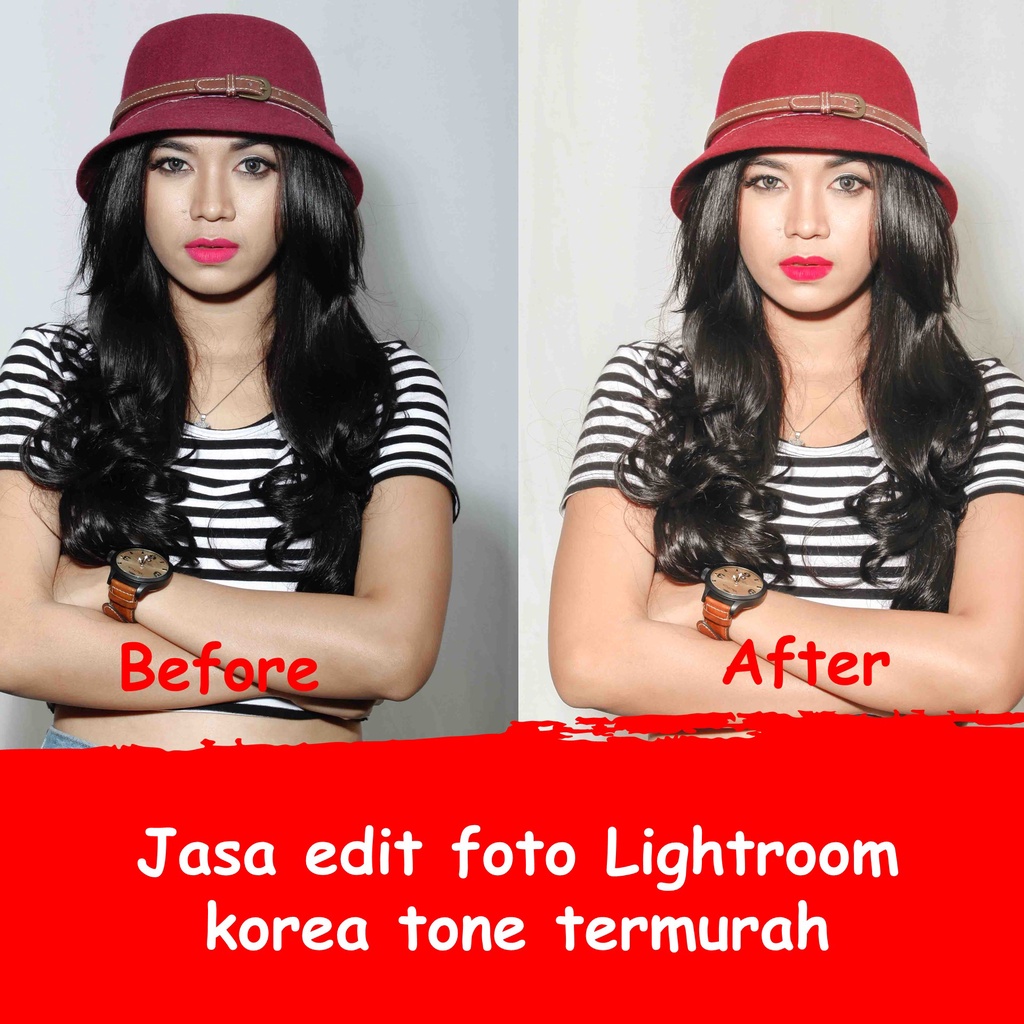 Jasa edit foto keren ala korea