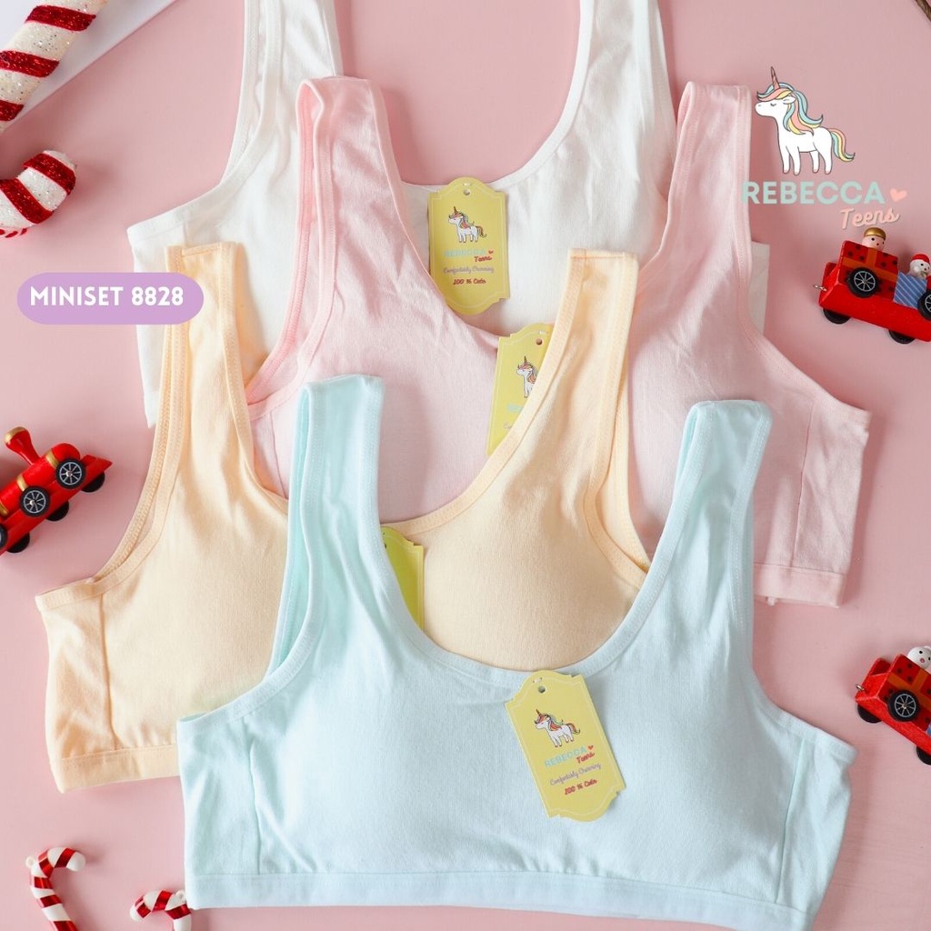 Jual Miniset Rebecca 8828 Step 2 Bh Remaja Busa | Shopee Indonesia